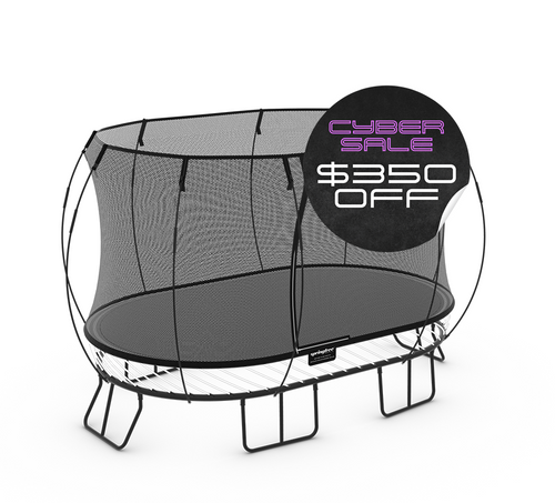 SpringFree Large Oval Trampoline 8' x 13'