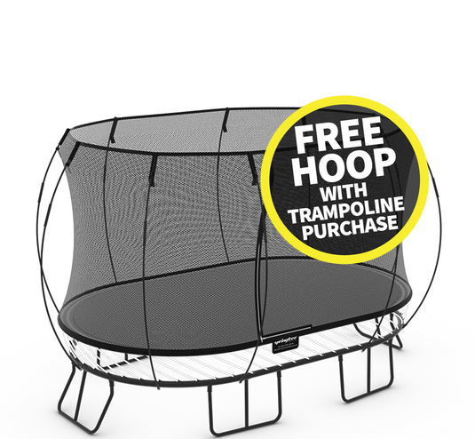SpringFree Large Oval Trampoline 8' x 13'
