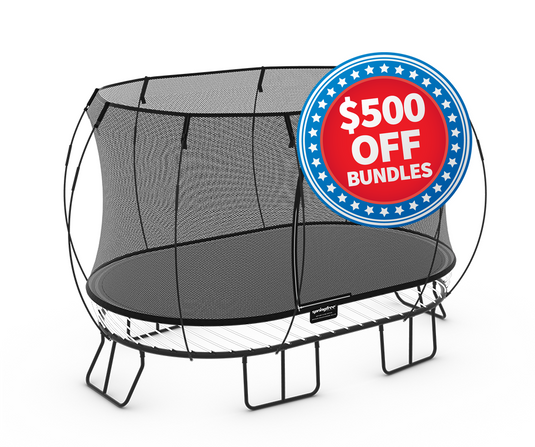 SpringFree Large Oval Trampoline 8' x 13'