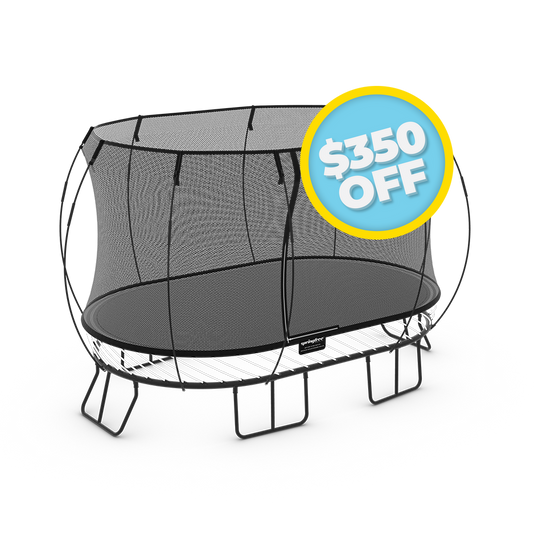 SpringFree Large Oval Trampoline 8' x 13'