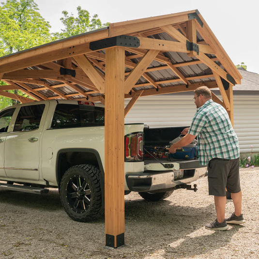 20X12 NORWOOD CARPORT/GAZEBO