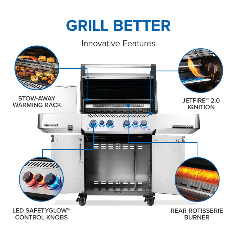 Load image into Gallery viewer, Prestige® 500 RSIB with Infrared Side and Rear Burner
