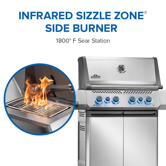 Prestige® 500 RSIB with Infrared Side and Rear Burner