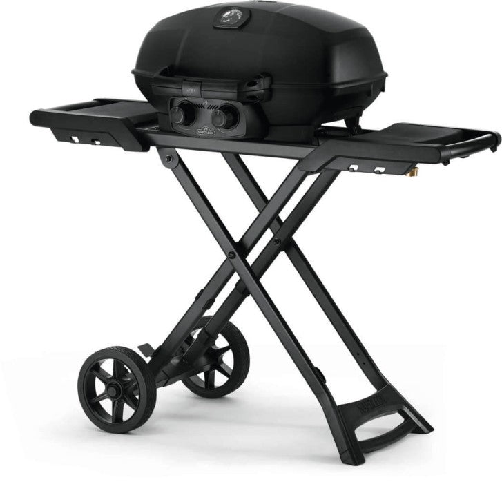 Load image into Gallery viewer, PHANTOM TRAVELQ® PRO 285 PORTABLE GAS GRILL w/ SCISSOR CART
