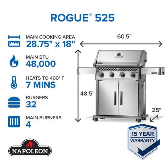 Rogue® 525 Gas Grill