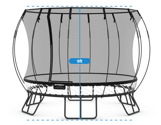 SpringFree Medium Round Trampoline 10'