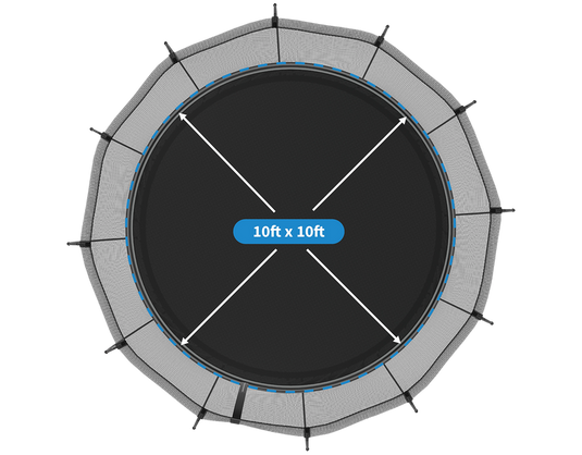 SpringFree Medium Round Trampoline 10'