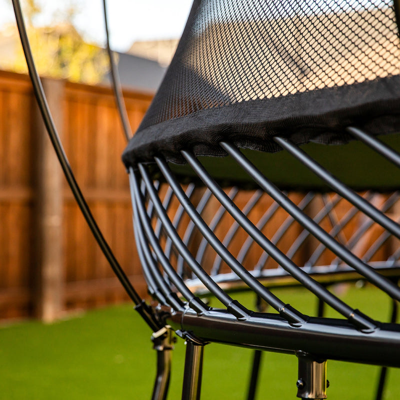 Load image into Gallery viewer, Springfree All Black 13' Jumbo Round Trampoline
