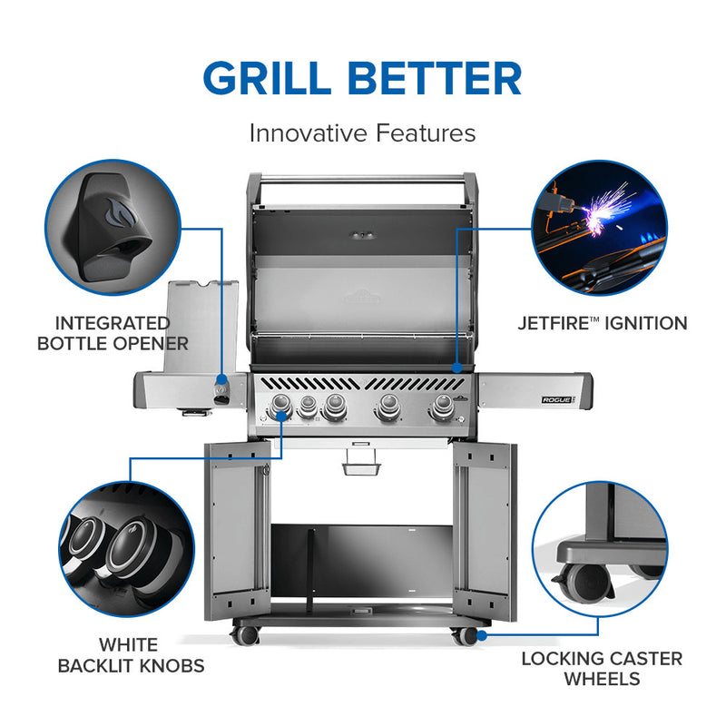 Load image into Gallery viewer, Rogue® PRO 525 SIB with Infrared Side Burner
