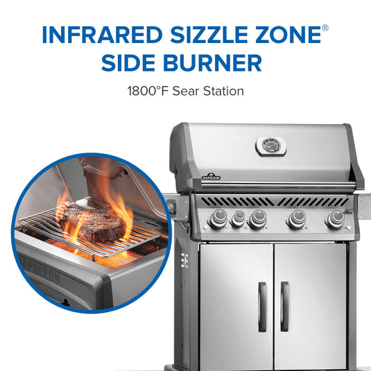 Rogue® PRO 525 SIB with Infrared Side Burner