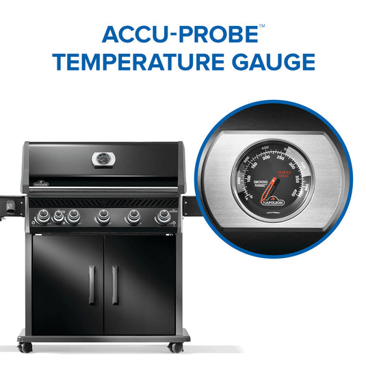 Rogue® PRO 625 SIB with Infrared Side Burner Black