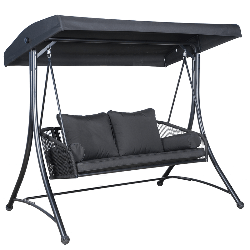Load image into Gallery viewer, East Green Ramona Patio Swing with Canopy Stand
