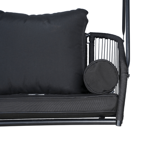 East Green Ramona Patio Swing with Canopy Stand