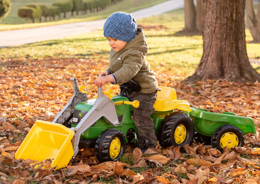 john deere pedal tractor John Deere Kid Tractor with Trailer
