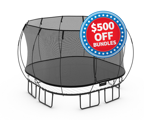 SpringFree Large Square Trampoline 11' x 11'