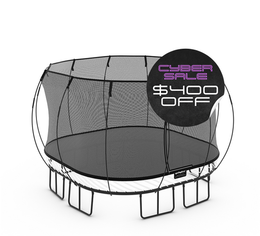 SpringFree Large Square Trampoline 11' x 11'
