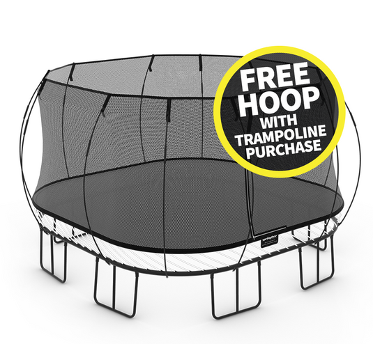 SpringFree Jumbo Square Trampoline 13' x 13'