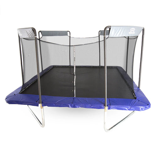 Premium 16' Square Colossal Trampoline with Enclosure