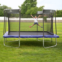 Load image into Gallery viewer, Premium 16&#39; Square Colossal Trampoline with Enclosure
