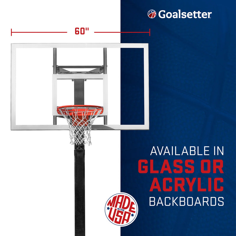 Load image into Gallery viewer, Goalsetter All American 60&quot; (Glass Backboard)
