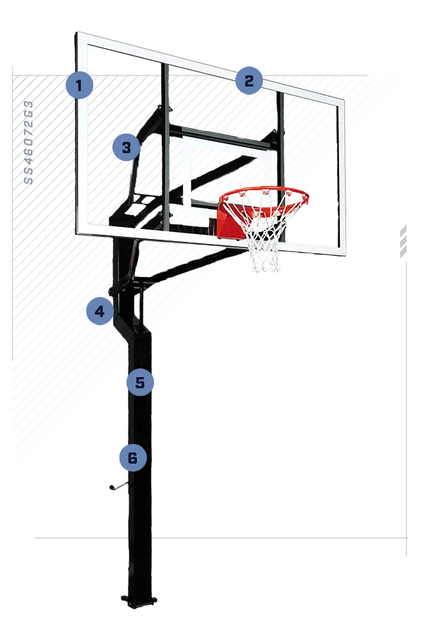 Load image into Gallery viewer, Goalsetter MVP 72&quot; (Glass Backboard)
