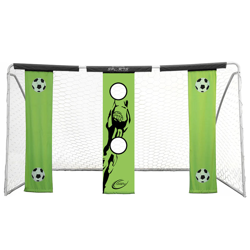 Load image into Gallery viewer, Skywalker Sports 12&#39; x 7&#39; Soccer Goal with Practice Banners
