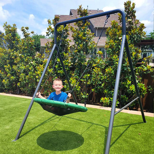 Round Platform Swing Set