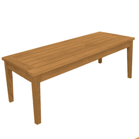 Teak Coffee Table Restoration Service Marin Backyards