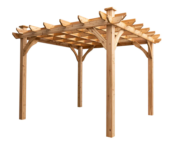 The Kalamalka 10ft x 10ft Pergola Kit Model 1 Marin Backyards