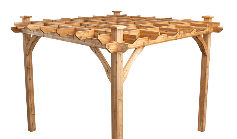 Load image into Gallery viewer, The Kalamalka 10ft x 10ft Pergola Kit Model 3 Marin Backyards
