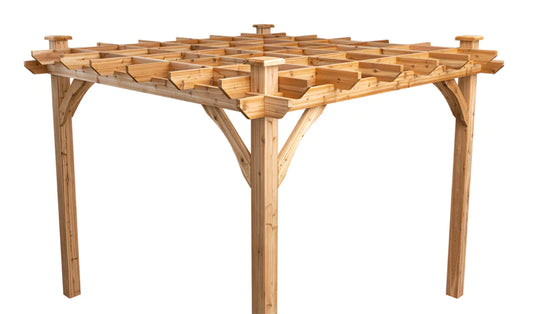 The Kalamalka 10ft x 10ft Pergola Kit Model 3 Marin Backyards