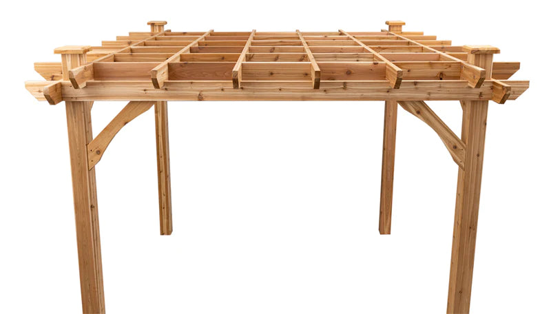 Load image into Gallery viewer, The Kalamalka 10ft x 10ft Pergola Kit Model 6 Marin Backyards
