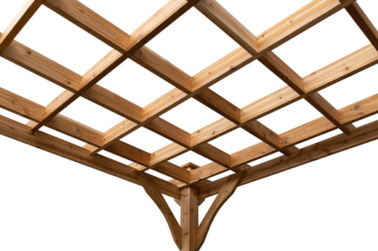 The Kalamalka 10ft x 10ft Pergola Kit Model 8 Marin Backyards
