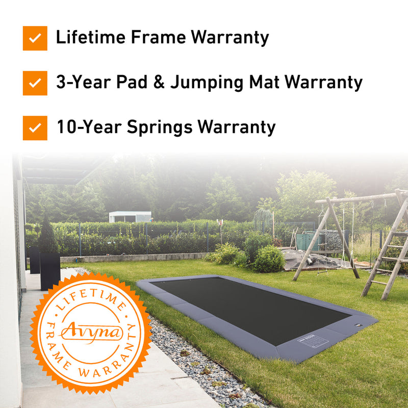 Load image into Gallery viewer, 12x18&#39; Rectangle Pro-Line MAX Avyna In-Ground Trampoline

