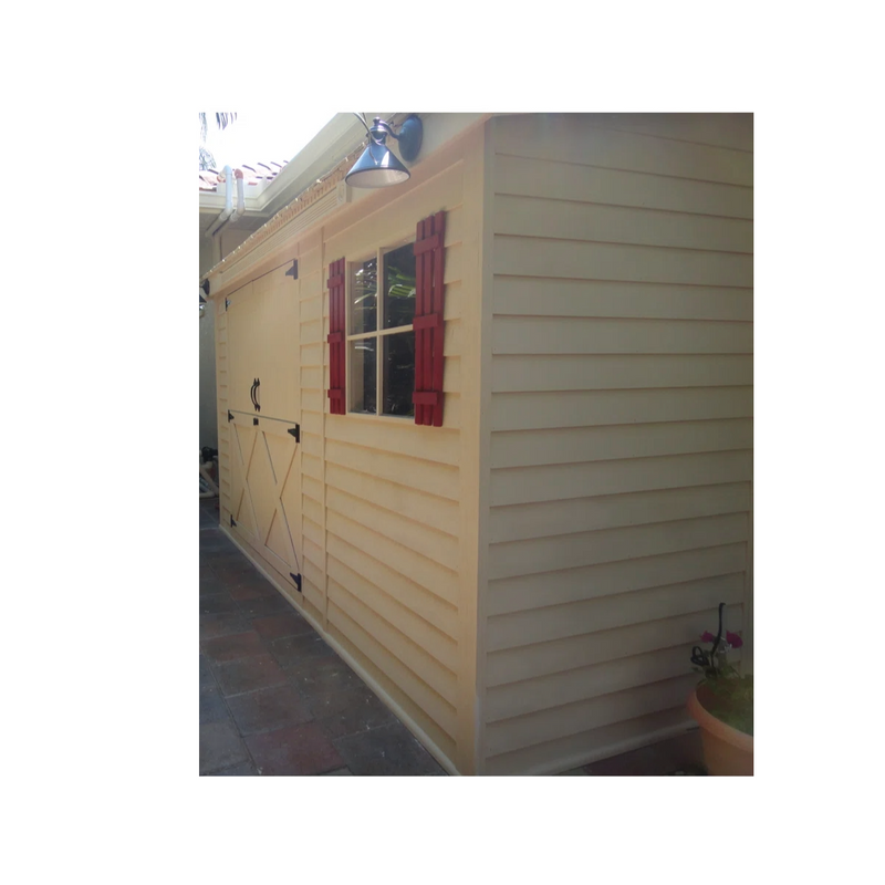 Load image into Gallery viewer, Cedar Shed Bayside Lean-To Double Door
