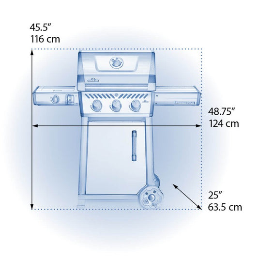 FREESTYLE 365 SB w/ RANGE SIDE BURNER