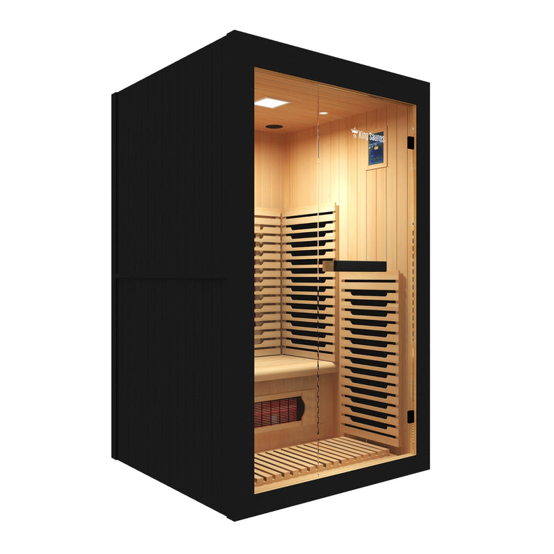 Load image into Gallery viewer, The Crown 2-Person Luxury Full Spectrum Infrared Sauna with Smart WiFi App Control
