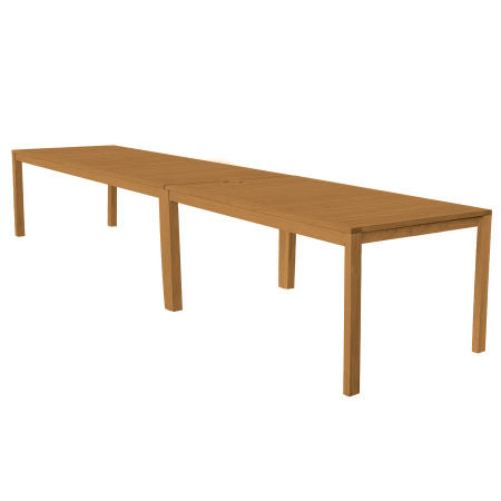 XL Rectangle or Oval Teak Table Restoration Service Marin Backyards
