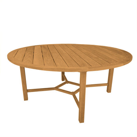 XL Round Teak Table Restoration Service Marin Backyards