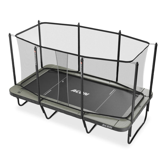 ACON 16 HD PRO Rectangular Trampoline with Net and Ladder