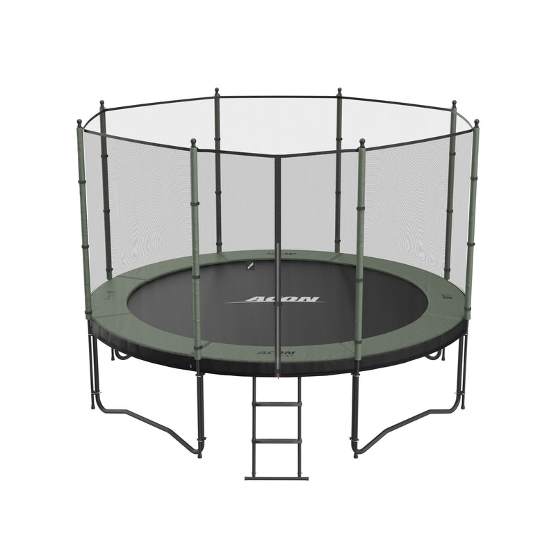 Load image into Gallery viewer, ACON Air 12ft Standard Trampoline  with Net and Ladder
