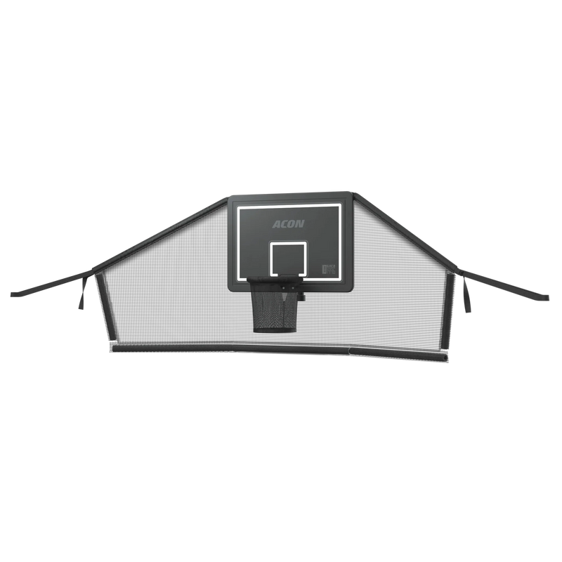 Load image into Gallery viewer, ACON Air Basketball Hoop with Back Net for Round Trampolines
