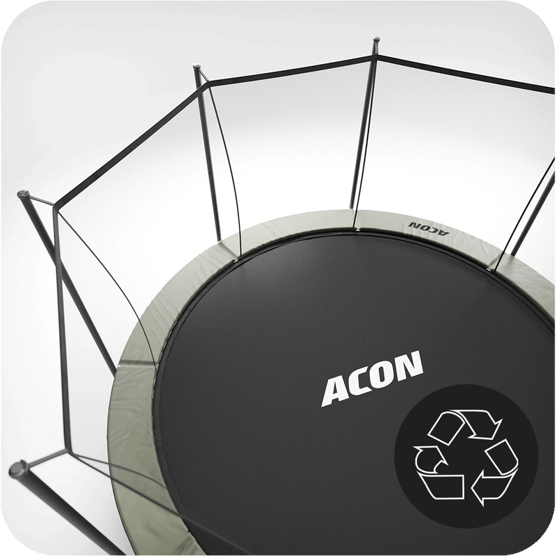 Load image into Gallery viewer, ACON Air 12ft Round Trampoline with Safety Net and Ladder, GEN 2.0
