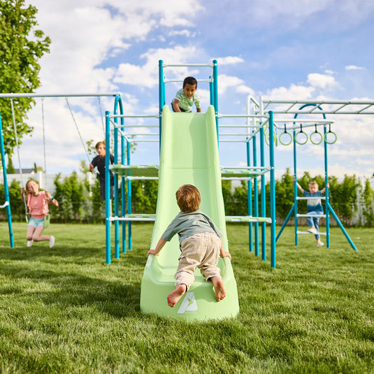 ActivPlay Base Camp Playground + Monkey Bars, Jungle Line Modules