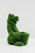 Load image into Gallery viewer, Topiary Grass Bear with Basket
