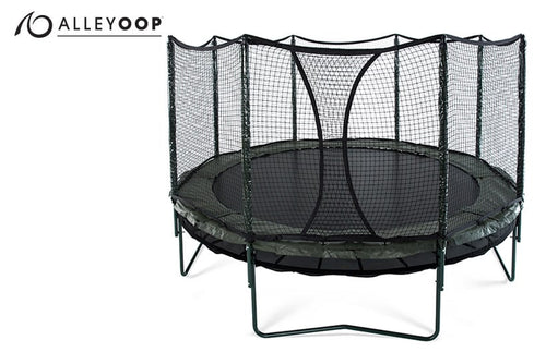 AlleyOOP DoubleBounce 14' Trampoline with Enclosure