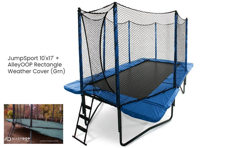 Load image into Gallery viewer, &quot;Clearance&quot; StagedBounce 10&#39;×17&#39; Rectangle Trampoline with Enclosure
