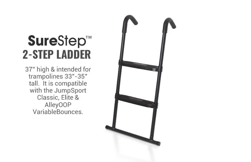 Load image into Gallery viewer, SureStep Trampoline Ladder – 2 Step
