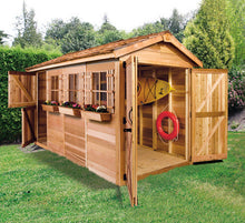 Load image into Gallery viewer, CedarShed 10&#39;x 12&#39; Boathouse
