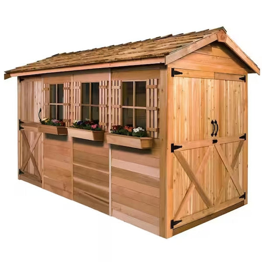 CedarShed 8'x 12' Boathouse